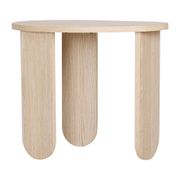 Table appoint effet bois naturel - folky