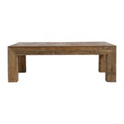 Table basse en bois d'orme naturel - Marquet 