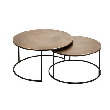 Table ovale industrielle 200 cm Chêne Miel/Métal HERA - Salle à