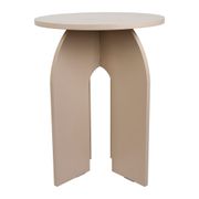 Table d'appoint ronde en bois nude d40cm - Folky
