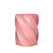 Table d'appoint ronde en céramique rose d35cm - Montalcino