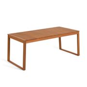 Table de jardin en bois d'acacia 190x90cm - Emili