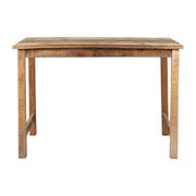 Table en bois en manguier et acacia recyclés 120x75cm - campagne naturel