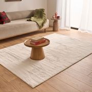 Tapis en fausse fourrure blanc 160x230cm - Nube