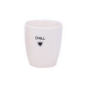 Tasse Chill en céramique blanc 18cl