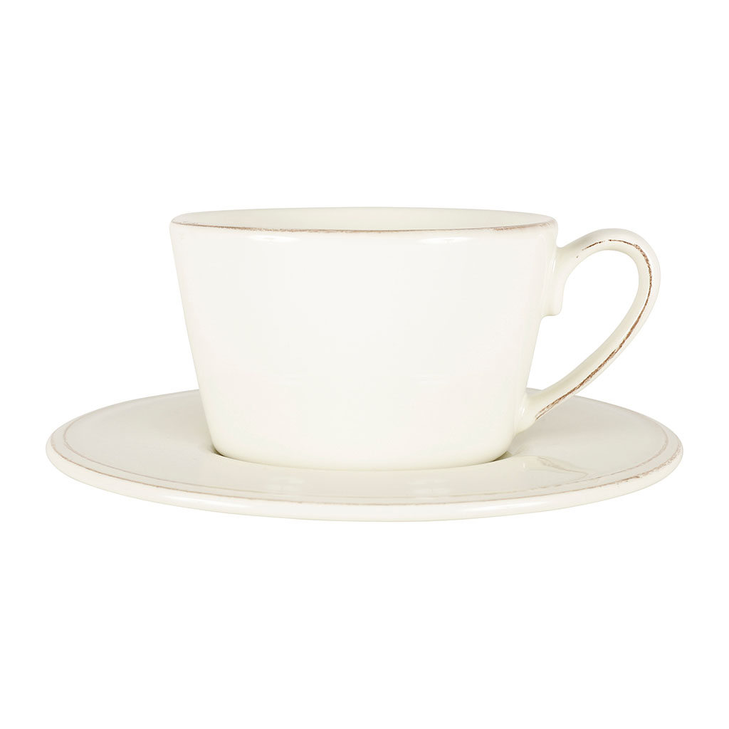 Tasse en faïence ivoire - constance 