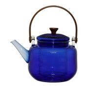 Théière en verre bleu 85cl - Dilacia