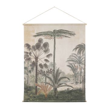 Décoration murale soleil en feuilles de palmier et raphia - wkhdeco