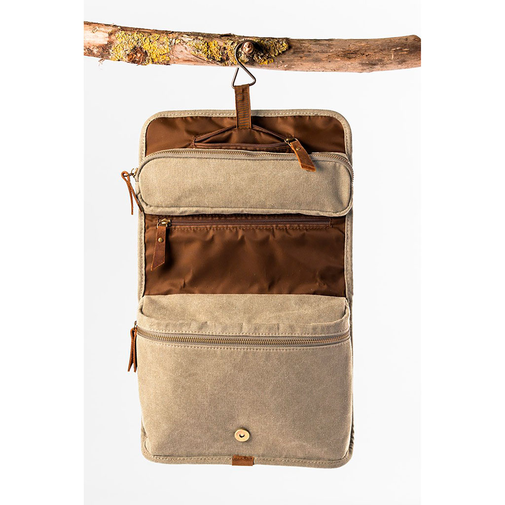 Trousse de toilette couleur naturel - Trappeur