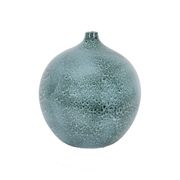 Vase en faïence bleu d30xh32cm - Pheses