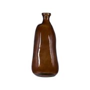 Vase en verre ambre d13xh35cm - Simplicity