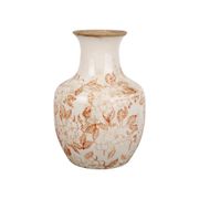 Vase fleur en grès rouge antique h26cm - Sinhoue