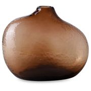 Vase marcel marron h12.5cm