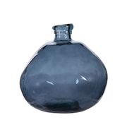 Vase simplicity bleu d33xh33cm en verre