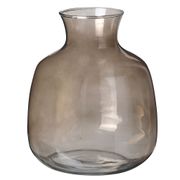 Vase taupe d24xh29cm - litka