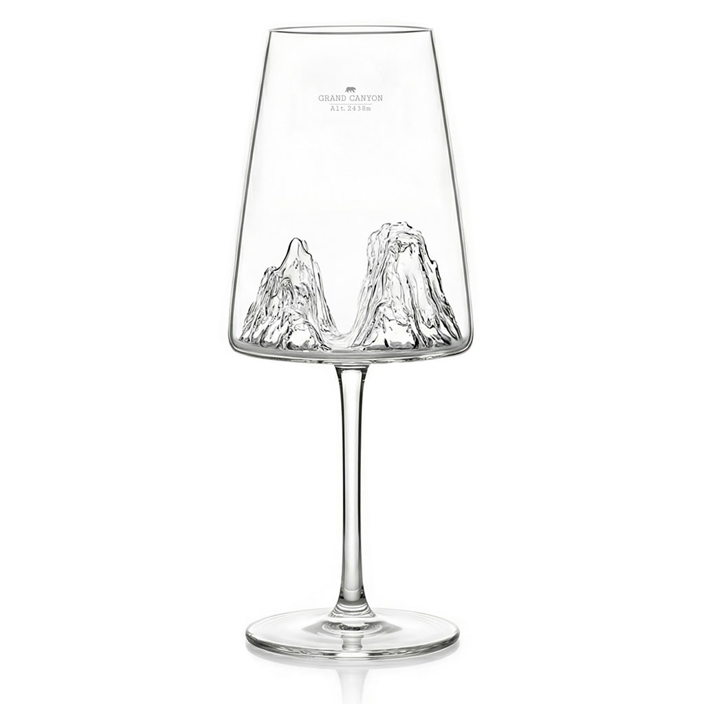 Verre à vin Grand canyon 40cl - Topographic